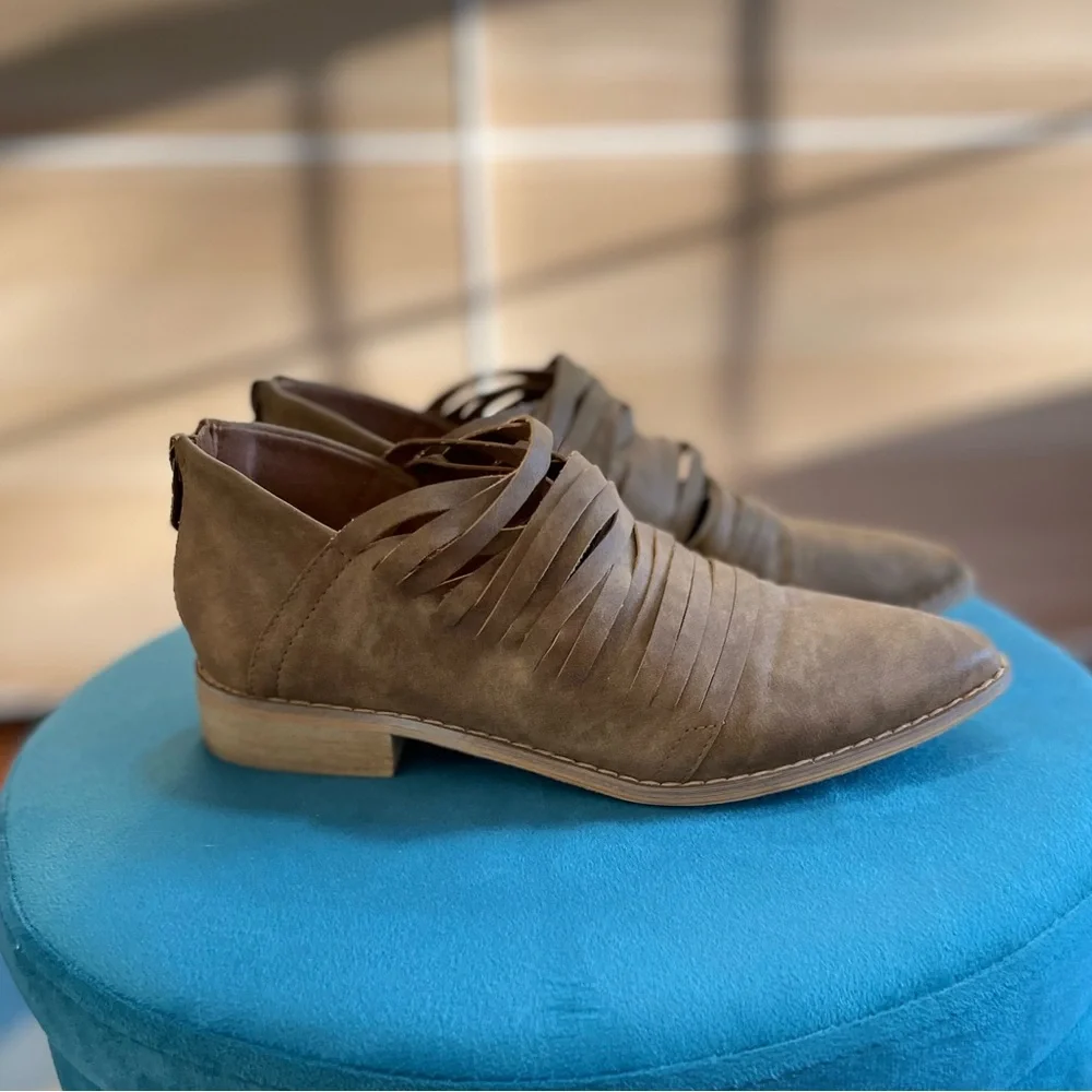 Free Soul Shredded Booties by Mi.iM